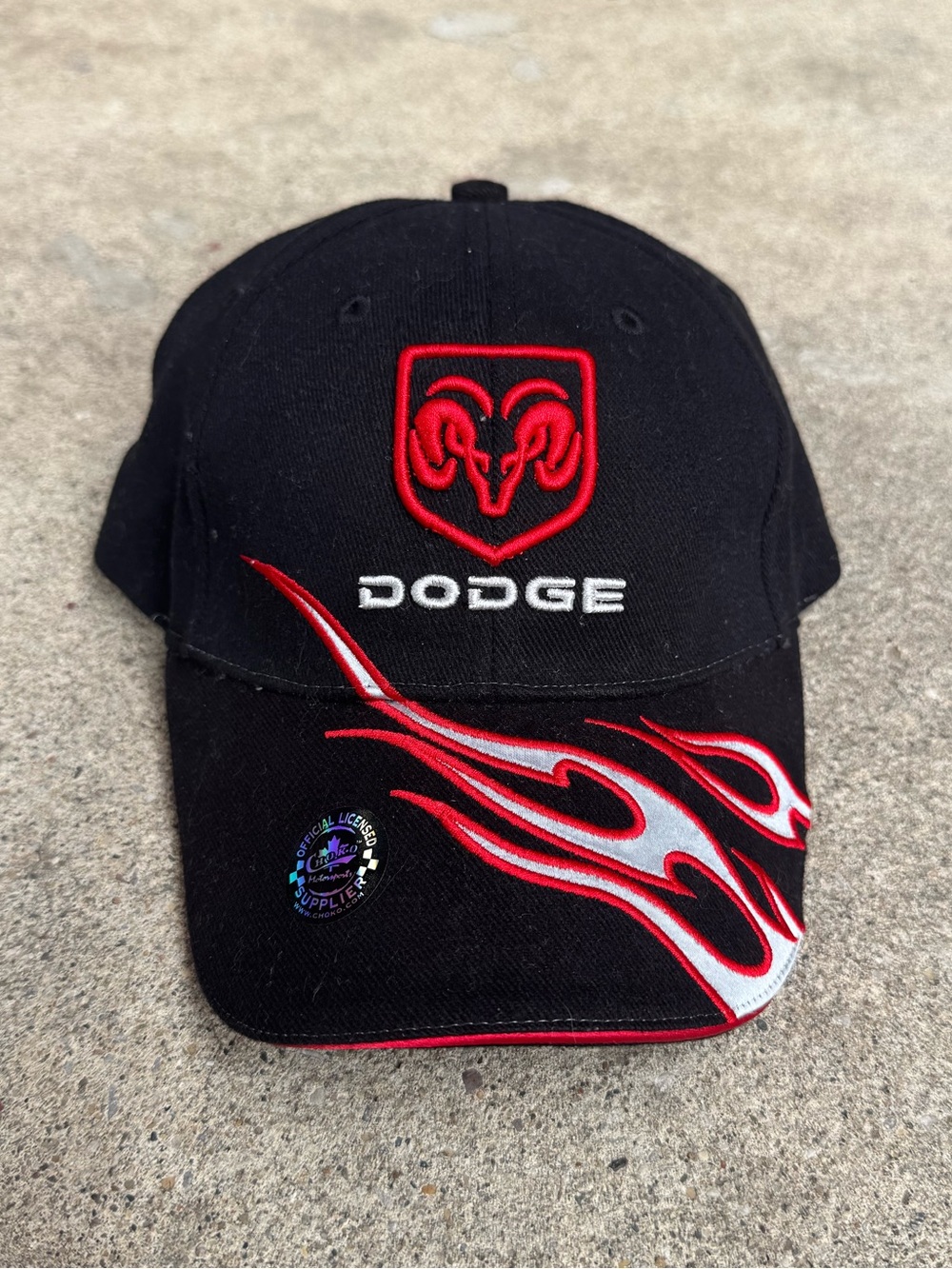 Vintage Dodge Ram Hat / Velcro / New / 2005